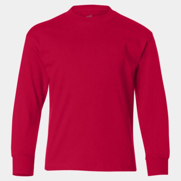 Authentic Cotton Long Sleeve T-Shirt (Youth) Thumbnail