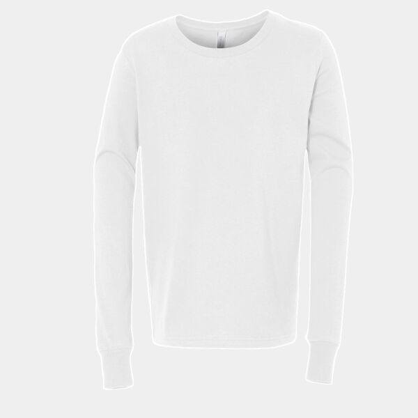 Youth Jersey Cotton Long Sleeve Tee Thumbnail