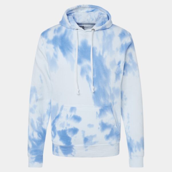 Tie-Dyed Fleece Hooded Sweatshirt ( Adult )   Thumbnail